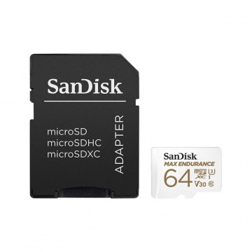 SanDisk MAX Endurance TF 64GB With Adapter (SDSQQVR-064G)