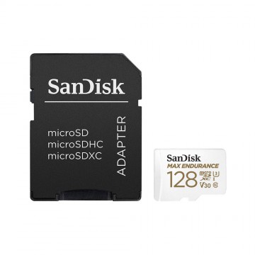 SanDisk MAX Endurance TF 128GB With Adapter (SDSQQVR-128G)