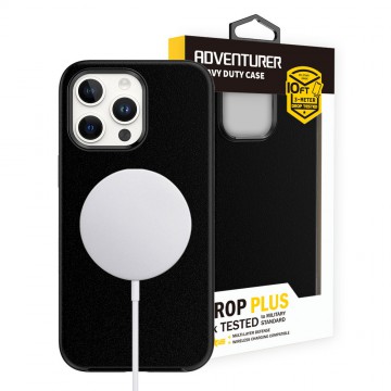 iPhone 15 Pro Max Hybrid Beatles Shockproof Case Cover with Magnetic Ring
