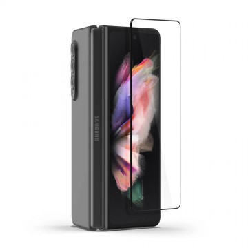 Full Coverage Tempered Glass Screen Protector for Samsung Galaxy Z Fold5  (Outside Screen Only)
