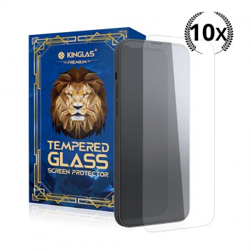 iPhone 16 Pro Max / 17 Pro Max / 18 Pro Max Kinglas 10 Packs Tempered Glass Screen Protector
