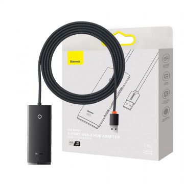 Baseus Hub Lite Series 4 Port USB HUB (USB 3.0 X 4 200cm) 