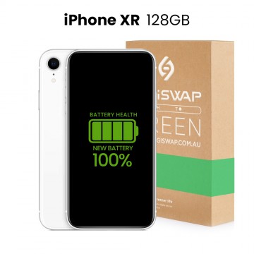 Apple Used Fully Functional iPhone XR 128GB 100% New Battery - Grade B (Good)