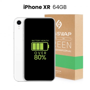 Apple Used Fully Functional iPhone XR 64GB Over 80% Battery Health - Grade B+ (Excellent)