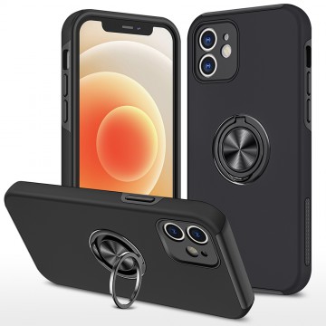 Magnetic Ring Holder Shockproof Case Cover for iPhone 12