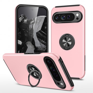 Magnetic Ring Holder Shockproof Case Cover for Google Pixel 9 Pro XL /  Pixel 11 Pro XL